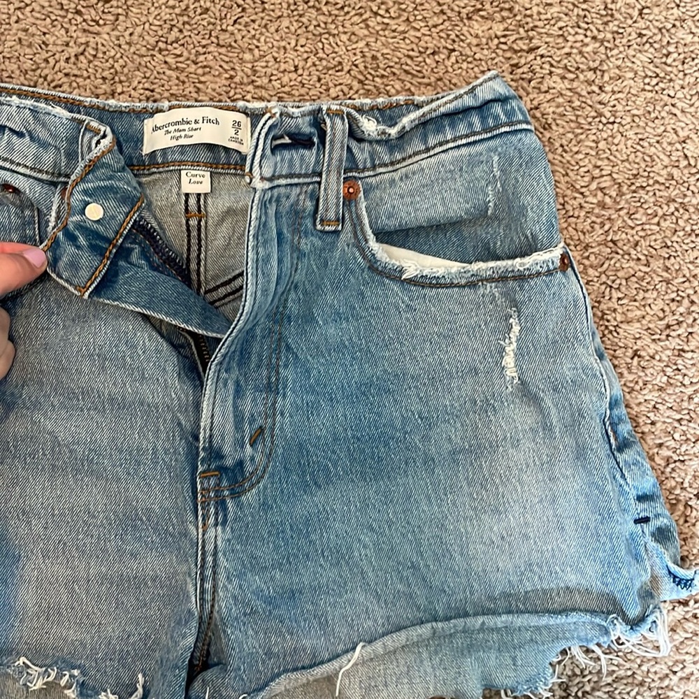 Abercrombie & Fitch // The Mom Short // High Rise // Curve Love